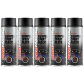 5X Promatic Bumperspray Black Spray Paint 400ml Spray Paint